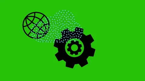 Drive cloud technology system wireless network Stock Footage 244134840