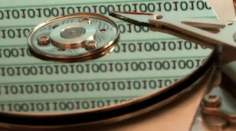 Drive Hard Drive, Video stock 12412714