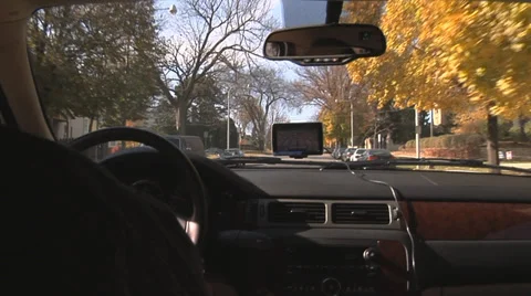 Drive to historical mansion Видео 36806221