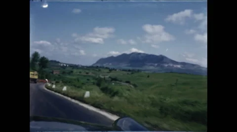 Drive by Italian Mountain Video stock 47971268