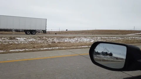 Drive in Kansas Stock Footage 125410765