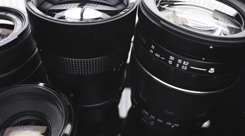 Drive by lens Stock Footage 36962375