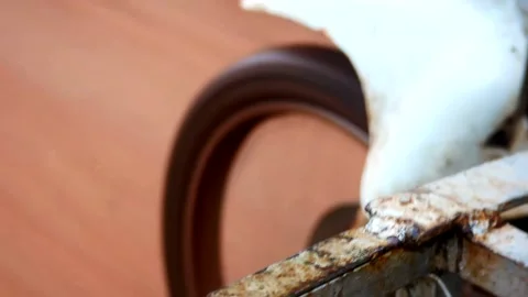 Drive a motorcycle2 Stock Footage 161769088