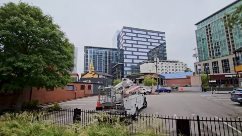 Drive plate-Rt. view-Broadway-Nashville Stock Footage 288538277
