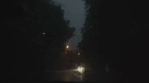 Drive in the rain. Stock Footage 172053498
