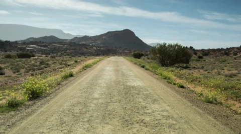 Drive off-road mountains empty morocco 4x4 Stock Footage 50345670