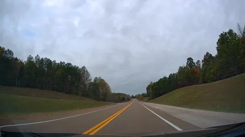 Drive in Savannah, TN Stock Footage 293267572