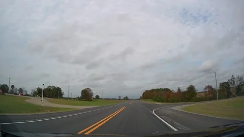 Drive in Savannah, TN Stock Footage 293268246