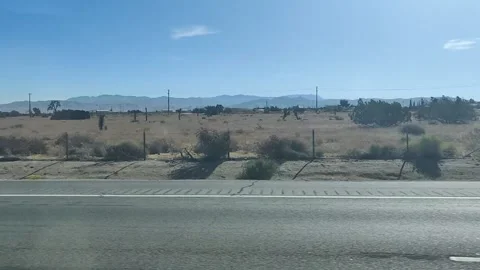 Drive Through Hesperia Stock Footage 152745516