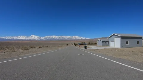 Drive through Inyo County and Yosemite in California Vidéo 106315788