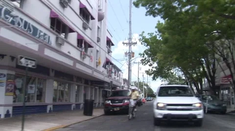 Drive Through Key West Florida Stock Footage 5328535