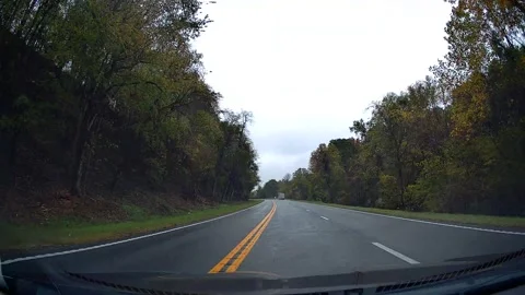 Drive through Savannah, TN Stock Footage 293261751