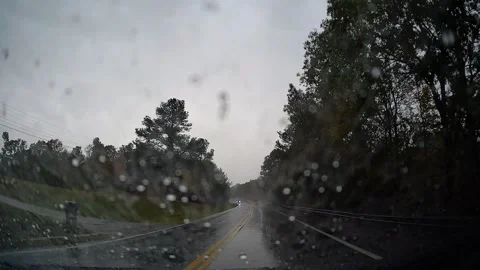 Drive through Savannah, TN Stock Footage 293262930