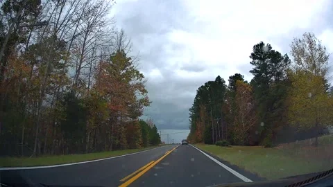 Drive through Savannah, TN Stock Footage 293263221