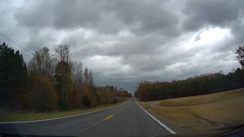 Drive through Savannah, TN Stock Footage 293263254