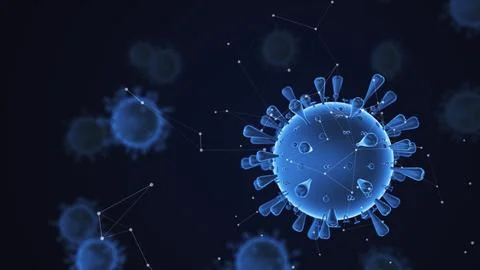 Drive through testing of the plexus concept for covid 19 Illustration