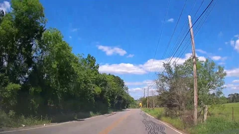 Drive Through Wimberley, TX Stock Footage 285574079
