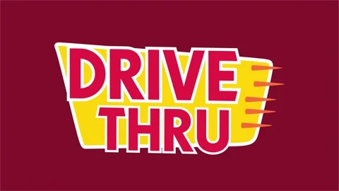 Drive thru open 24 hours Stock Footage 326570372