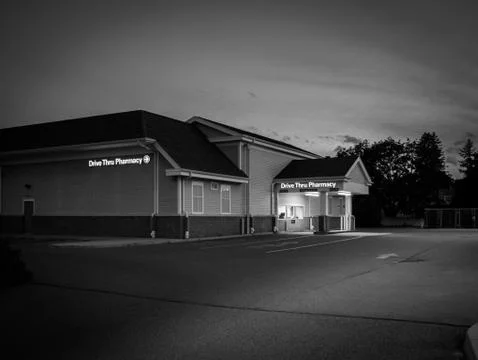 Drive Thru Pharmacy Stock Photos
