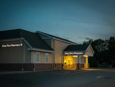 Drive Thru Pharmacy Stock Photos