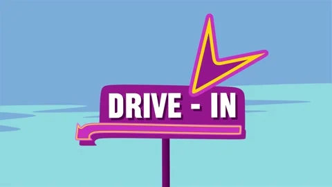 Drive thru restaurant open 24 hours Video stock 329733427