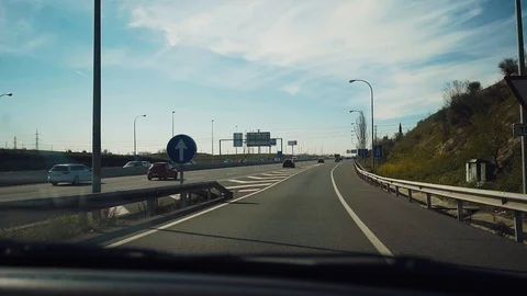 Drive to the vegetable market Stock-Footage 126369836