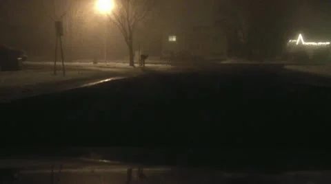 Drive in the Winter Fog Vidéo 11063699