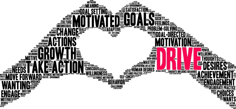 Drive Word Cloud Illustrazione stock