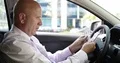 Driver Business Man Inside Car Count Dollars Cash Money Planning Daily Costs 4k or 4k+ Resolution