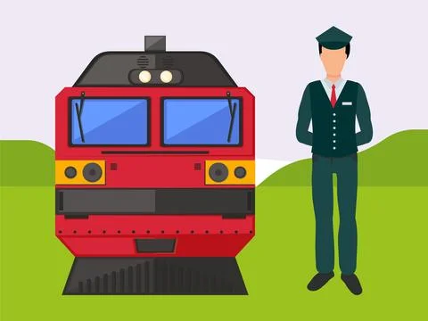 Driver Concept Illustration Stock Illustration