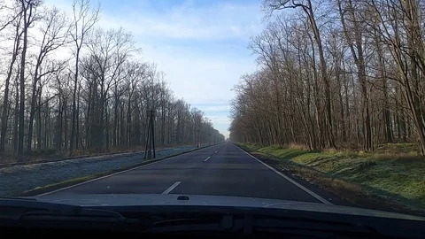 The driver is driving. Stock Footage 122261793