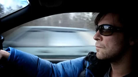 Driver heands 5 Stock Footage 7743329