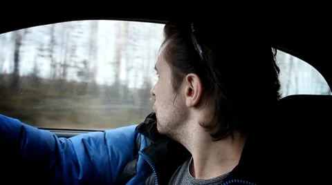 Driver heands 9 Stock Footage 7744241