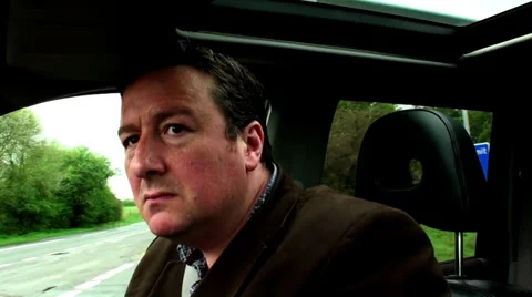 Driver Impatient at Junction 動画素材 37554598