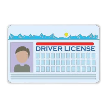 Driver license Stock-Illustration