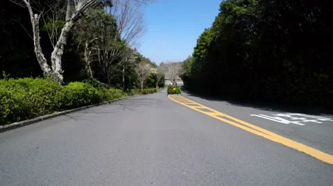 Driver POV at 2016 G7/G8 Summit location to Kashikojima station. Stock Footage 61483817