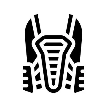 Driver protective equipment icon vector glyph illustration 스톡 일러스트