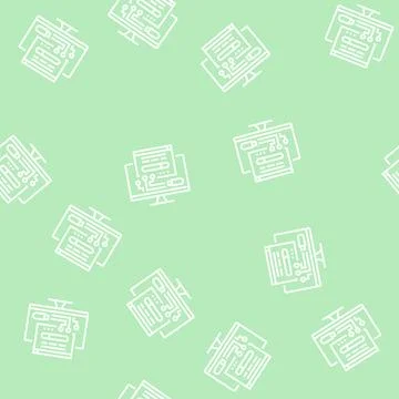 Driver software line seamless pattern Stockillustratie