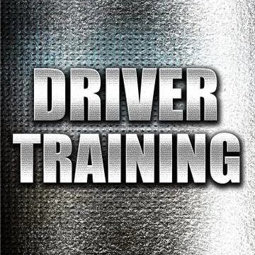 Driver training Stock Illustration