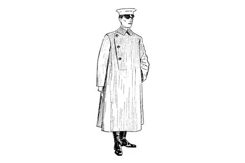 Driver – Vintage Illustration Stock Illustration