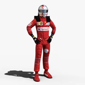 Drivers 2017 Formula 1 ~ 3D Model #96430992 | Pond5