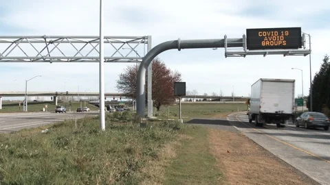 Drivers Notified To Avoid Groups As Virus Spreads Stock Footage 126933530