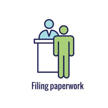 Drivers Test and License Icon Set and Web Header Banner Stock Illustration