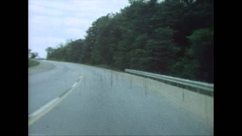 Driving on 41 Stock Footage 135188713