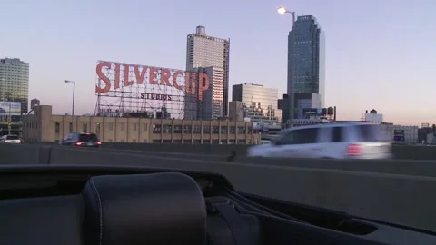 DRIVING ACROSS BRIDGE -1 of 2 ANGLES - CLIP2 CAM3 Stock Footage 201393881