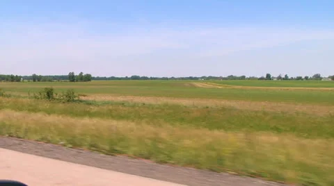 Driving across Midwest in June - 2 Stock Footage 24650503