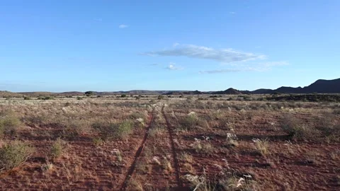 Driving Across the Plains Stock Footage 132831261