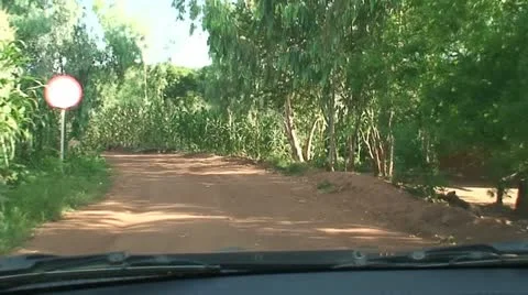 Driving in Africa 2 Stock Footage 11697841
