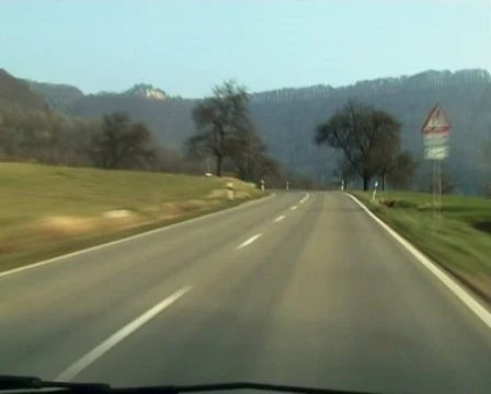 Driving up the Alb - time lapse Vídeo Stock 70800