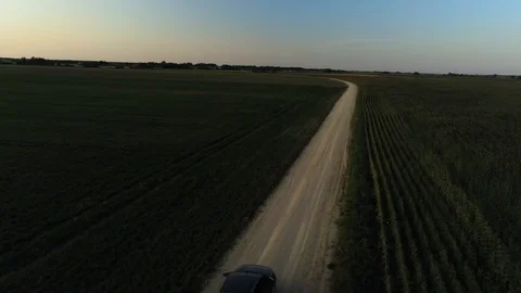 Driving along road Video stock 115317500